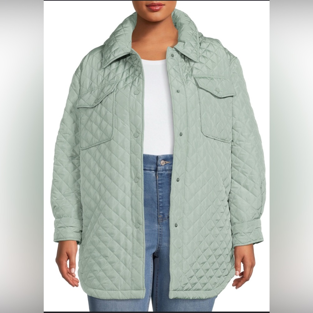 Lucky Brand Quilted Shirt Jacket XL